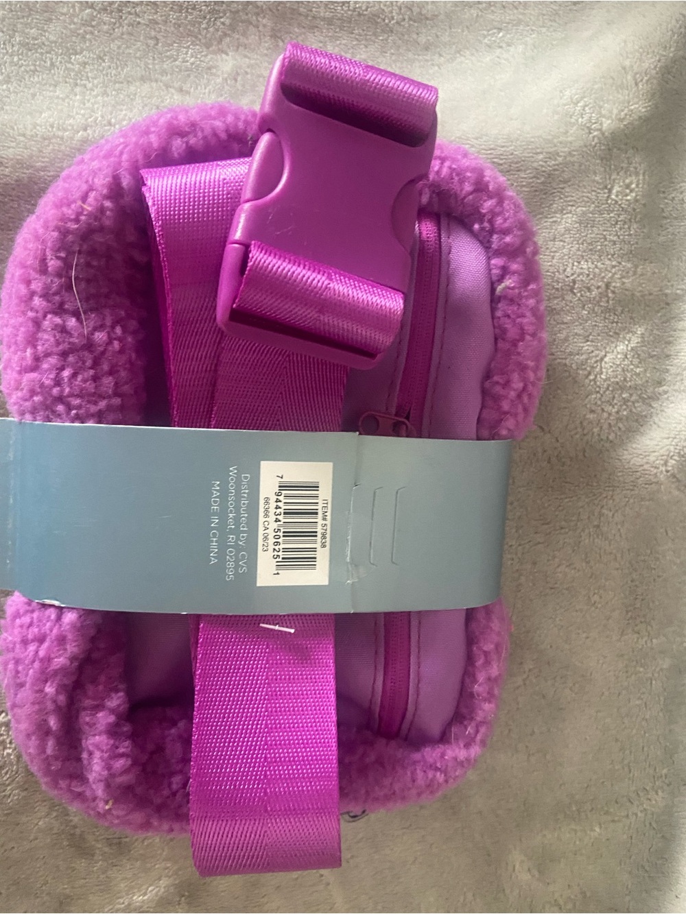 Teddy Belt Bag in purple. New with tags! - Picture 2 of 4